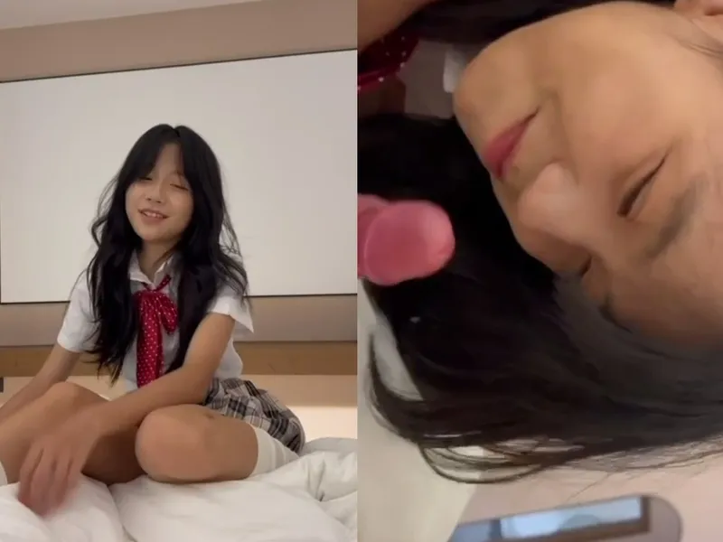 Em loli dễ thương mút cục thịt biến em thành con đào nứng lồn p1